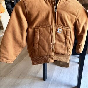 Carhartt Tan Zip-Up Jacket